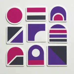 Die-Cut Sticker Set