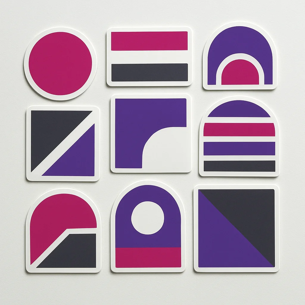 Die-Cut Sticker Set